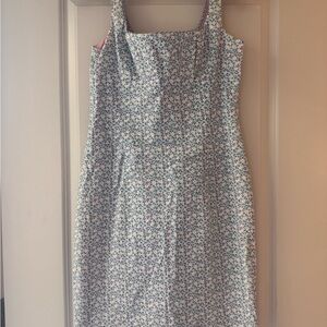 Floral Print Sleeveless Dress